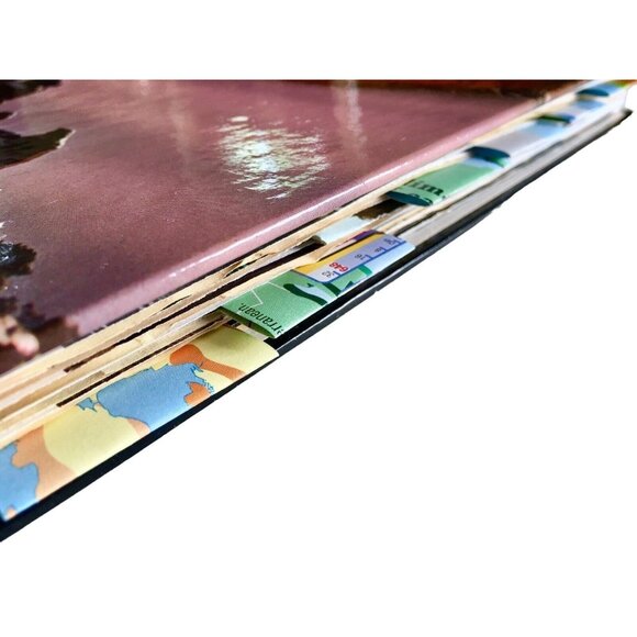 Blank Art Junk Journal Spiral Bound Vintage Mixed Page u Smash Book Canyons and - Picture 3 of 11